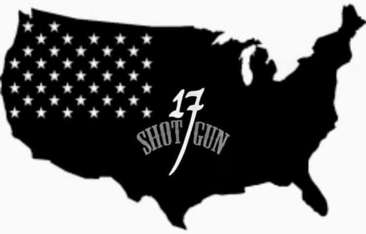 Shot Gun LE MC — black USA flag